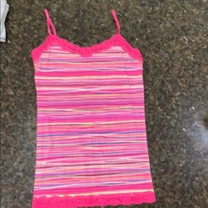 Pink tank top